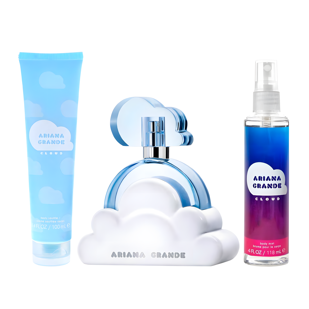 Cloud Ariana Grande Set 3 Piezas 100ml Dama EDP