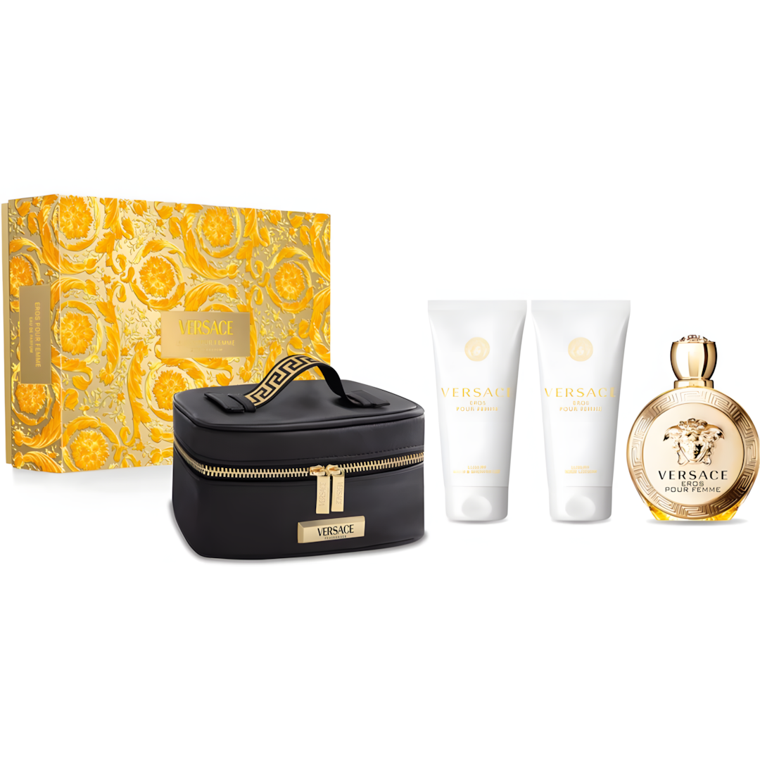 Versace Eros Dama 4 piezas set EDP
