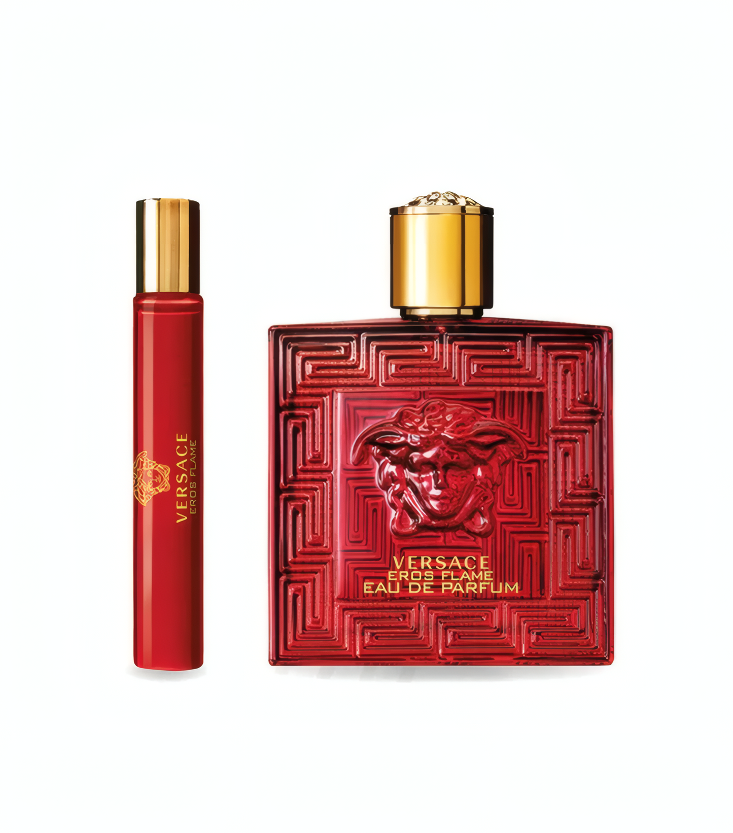 Versace Eros Flame Bolsa Estuche 3 Piezas Hombre EDP 100ml