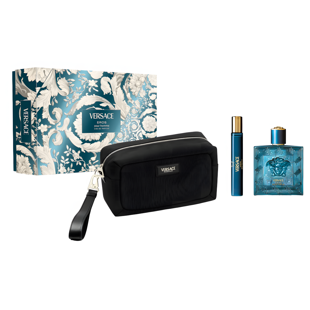 Versace Eros 3 Piezas Set 100ml Hombre EDP