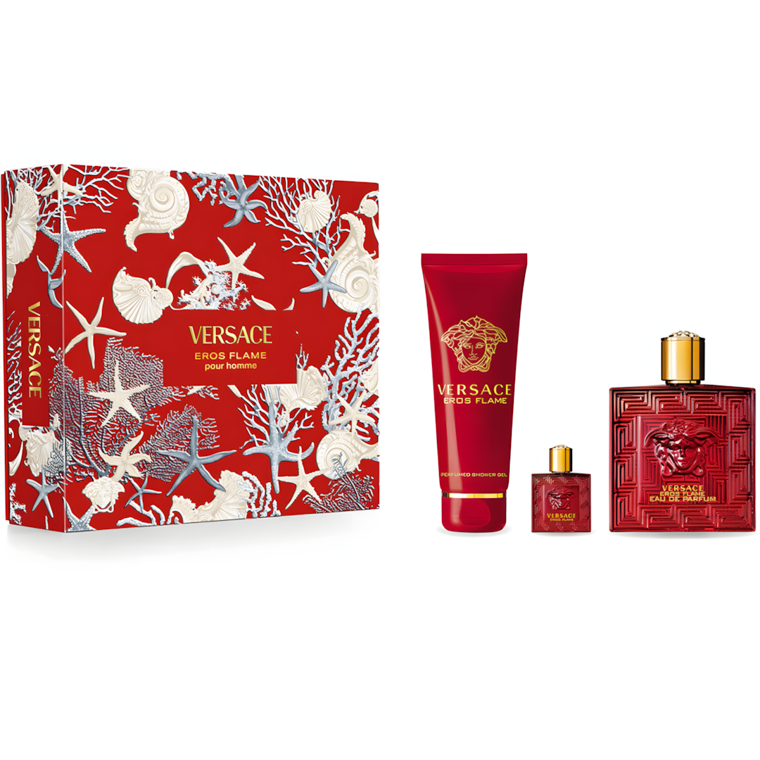 Versace Eros Flame Set 3 Piezas Hombre EDP