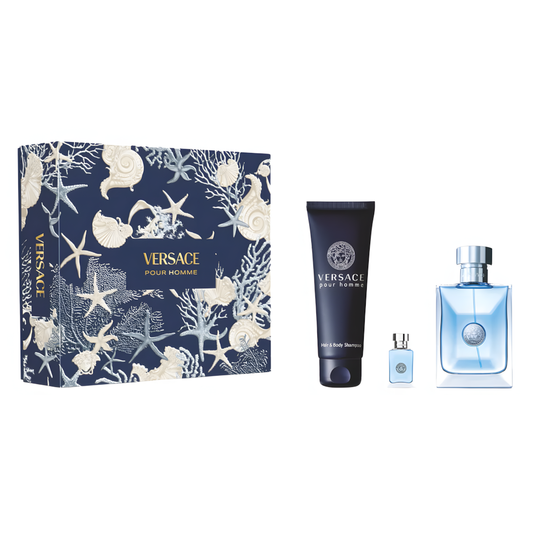 Versace Homme 3-piezas Set 100ml Hombre EDT