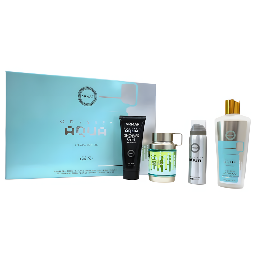 Odyssey Aqua Set 4-Piezas Hombre 100ml
