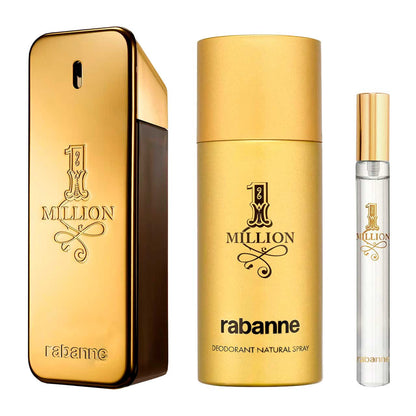 Rabanne One Million Set 3 piezas Hombre EDT 100ml