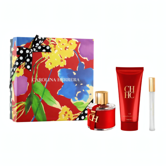 CH Estuche 3 Piezas Dama EDT 100ml + Body Lotion 100ml + Miniatura 10ml