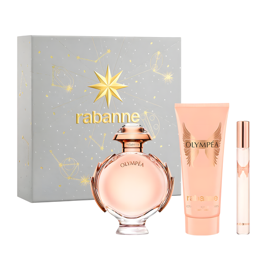 Olympea Navidad ESTUCHE 3 piezas Dama EDP 80ml + Locion Corporal 100ml + Miniatura 10ml