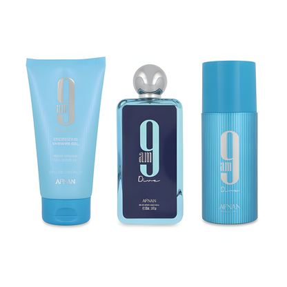 Afnan 9Am Dive Estuche 3 Piezas Unisex EDP 100ml