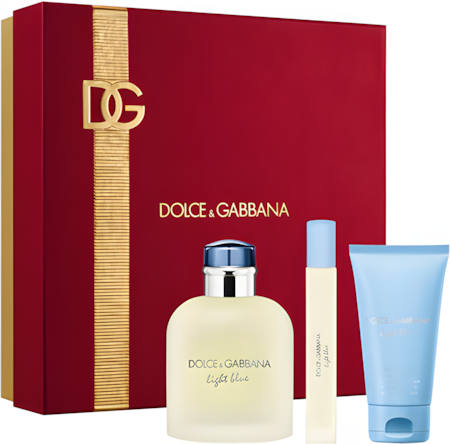 Light Blue D&G 3 piezas set hombre