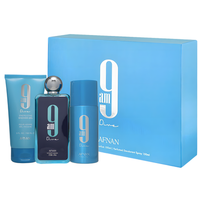 Afnan 9Am Dive Estuche 3 Piezas Unisex EDP 100ml